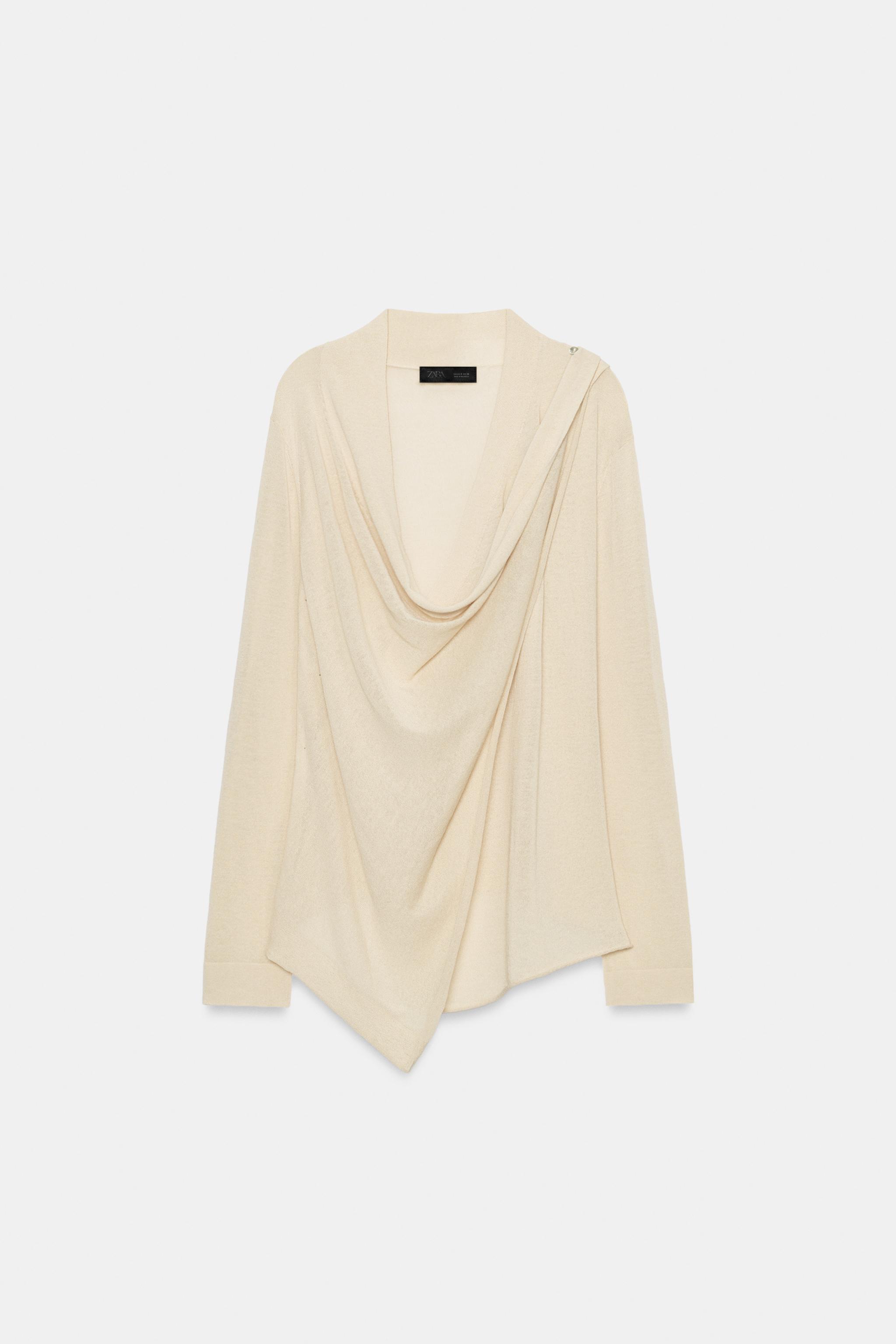GILET FLUIDE EN MAILLE FINE
